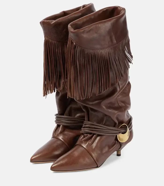 Bottes courtes à talon fin pour femmes, tube large pointu, talon bas déformé, grandes bottes de rinçage, mode automne et hiver, 34-44, nouveau