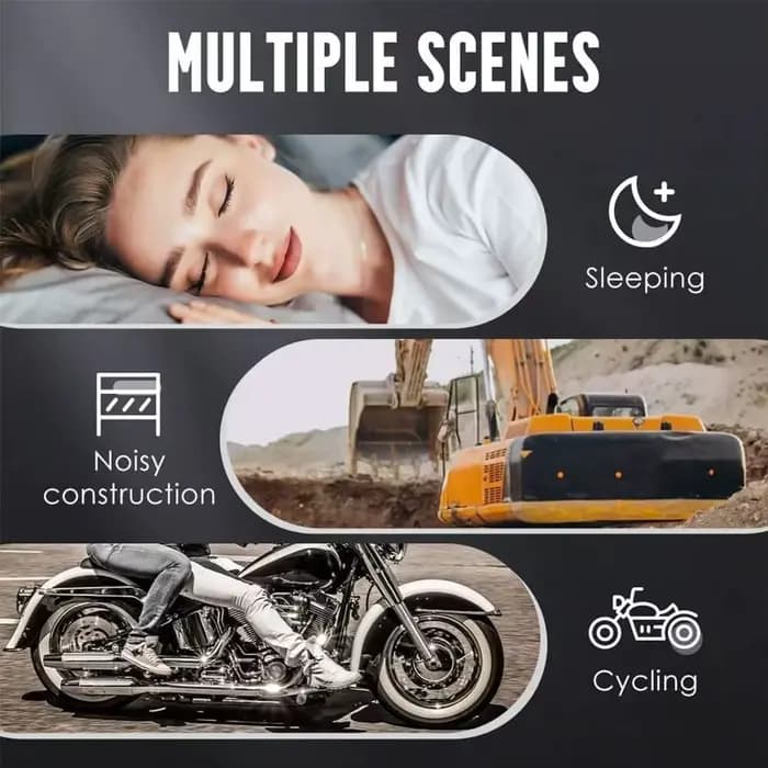 Bouchons d'oreilles pour moto