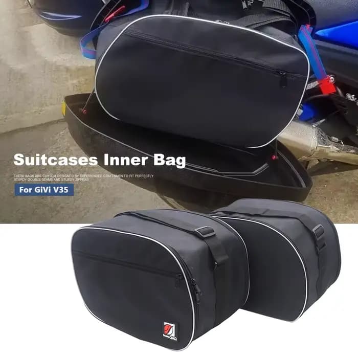 Accessoires de moto doublure de bagage latéral sac intérieur sacs de rangement arrière sac