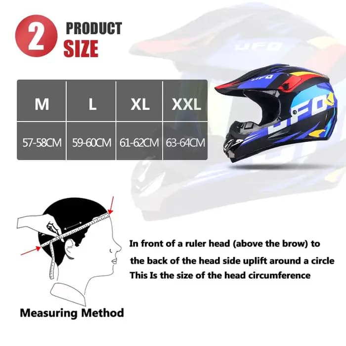 Casque de Moto tout-terrain