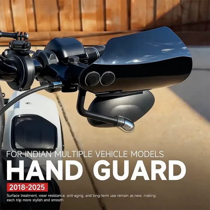 2018-2025 nouveau pour chef indien Challenger chef poursuite moto accessoires protège-mains protecteur main bouclier couverture Kits