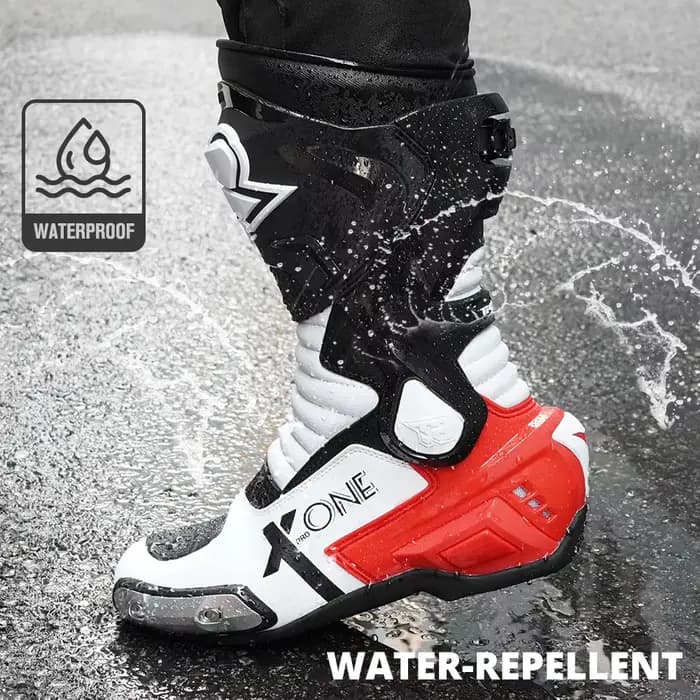 Bottes de moto professionnelles pour hommes