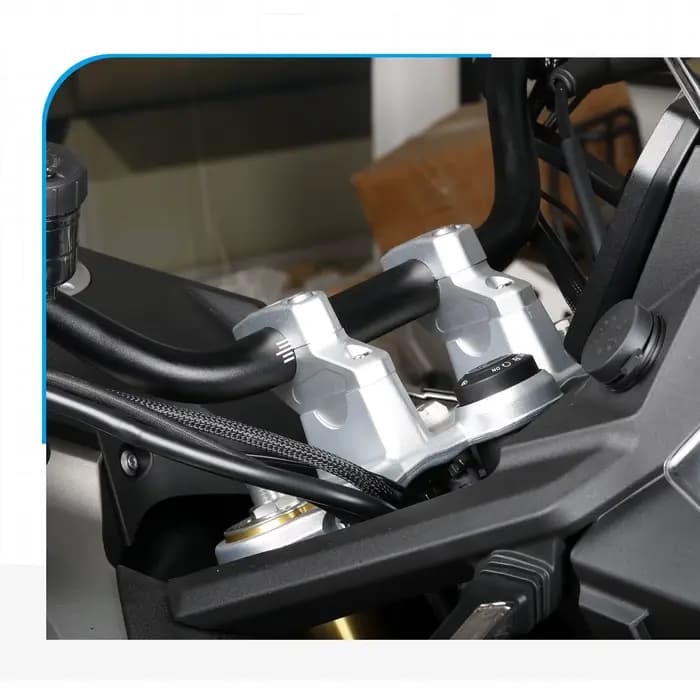 Adaptateur d'extension de pince de barre de poignée de traînée de guidon de moto F 900GS