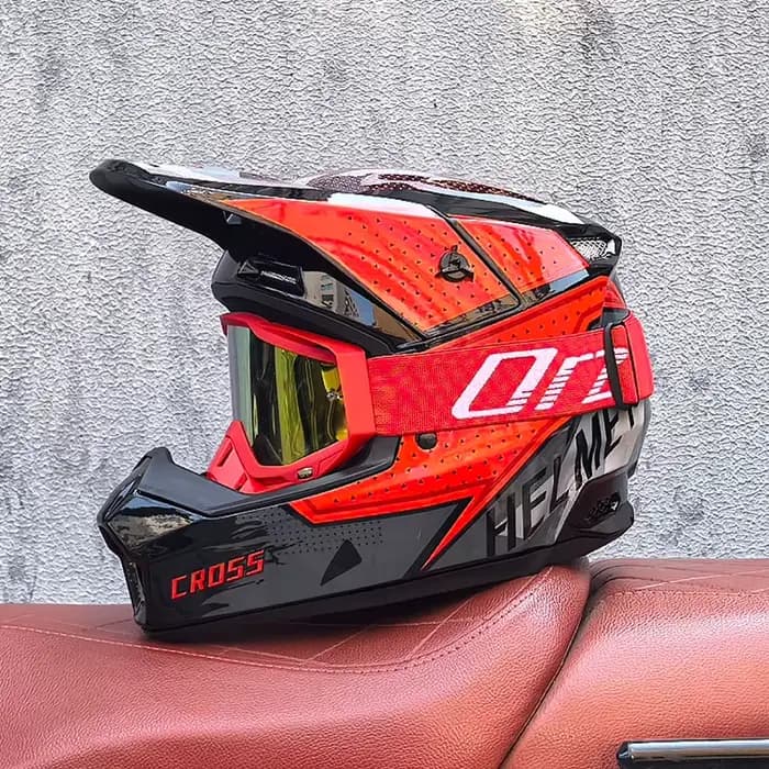 Casque de moto casque tout-terrain vélo descente AM DH casque croisé Capacete Motocross Casco