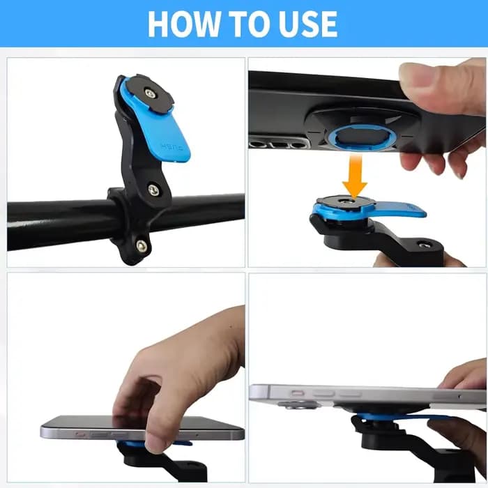 Support de guidon de moto