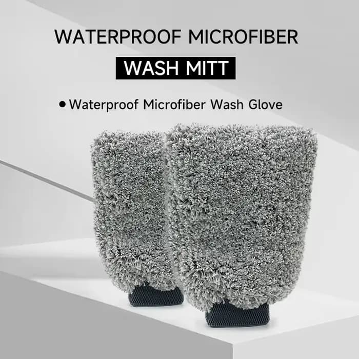 Gants de lavage de voiture imperméables