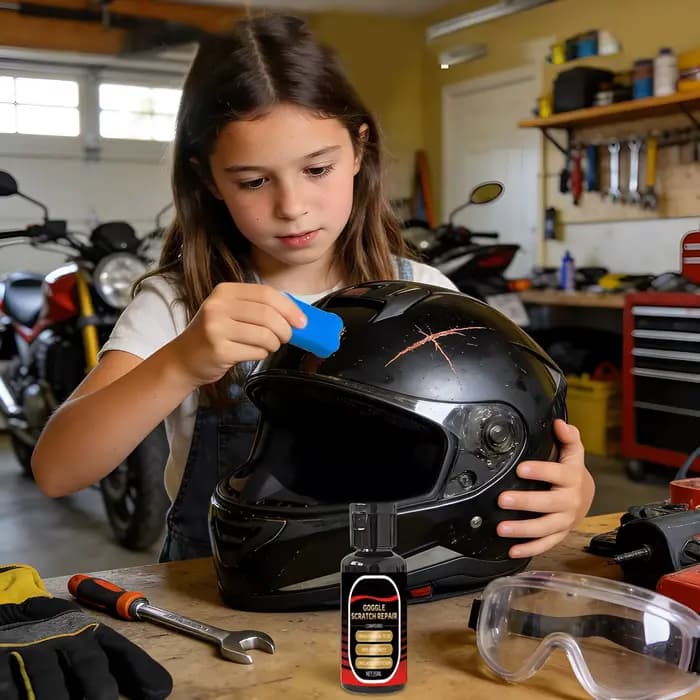 35ml Nettoyant anti-rayures pour visière de casque de moto