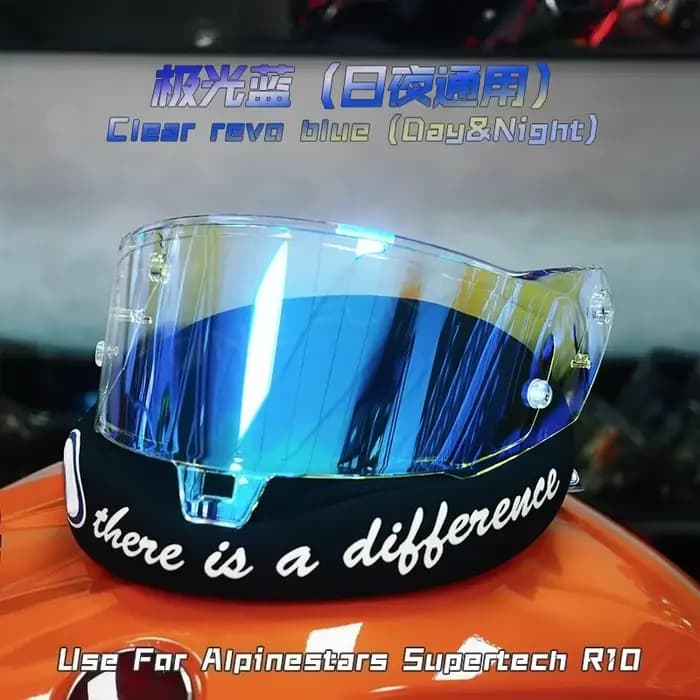 Lentille de visière PC Anti-UV pour casque de moto
