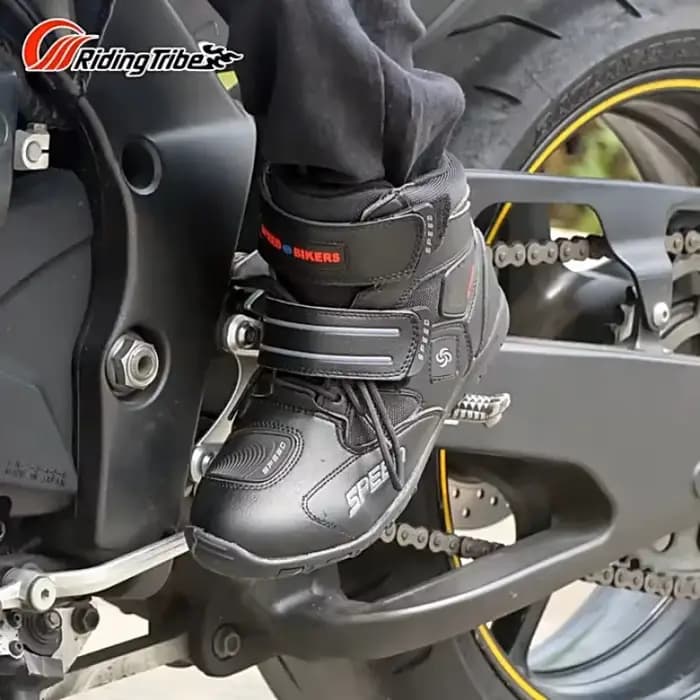 Bottes courtes de motard de saleté de motocross antidérapantes imperméables | Chaussures de Moto professionnelles