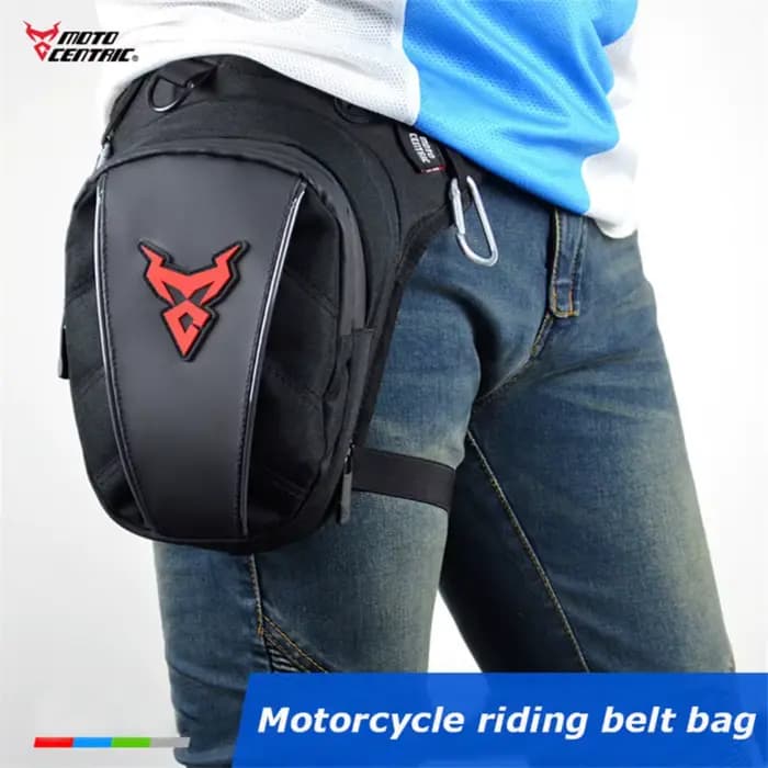 Sac de jambe de taille basse pour moto