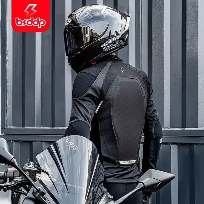 Combinaison de moto de course avec protections CE2
