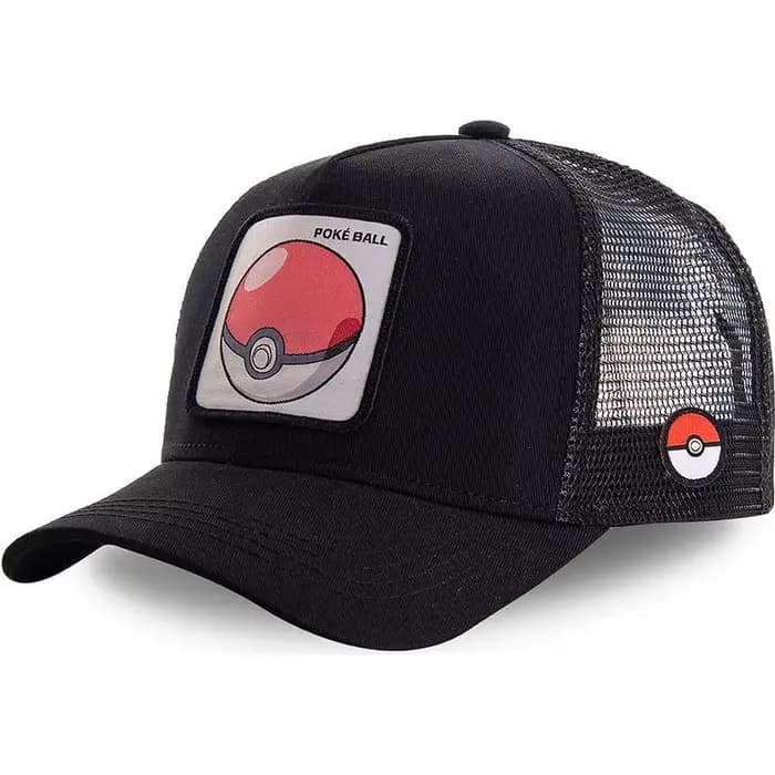 Casquette de Baseball brodée Pokemon de haute qualité, Pikachu Gengar ronflex Psycanard, chapeau en maille respirant réglable, cadeaux de Cosplay