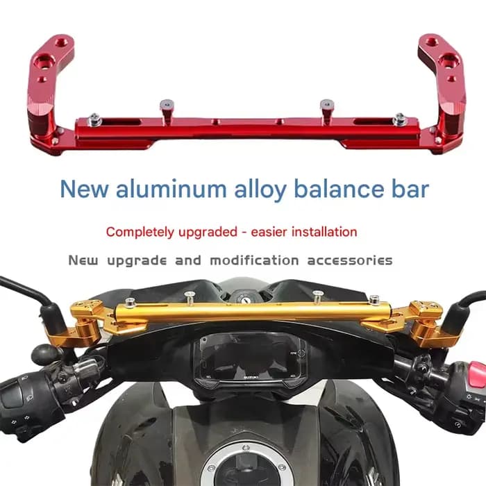 Barre transversale universelle pour moto