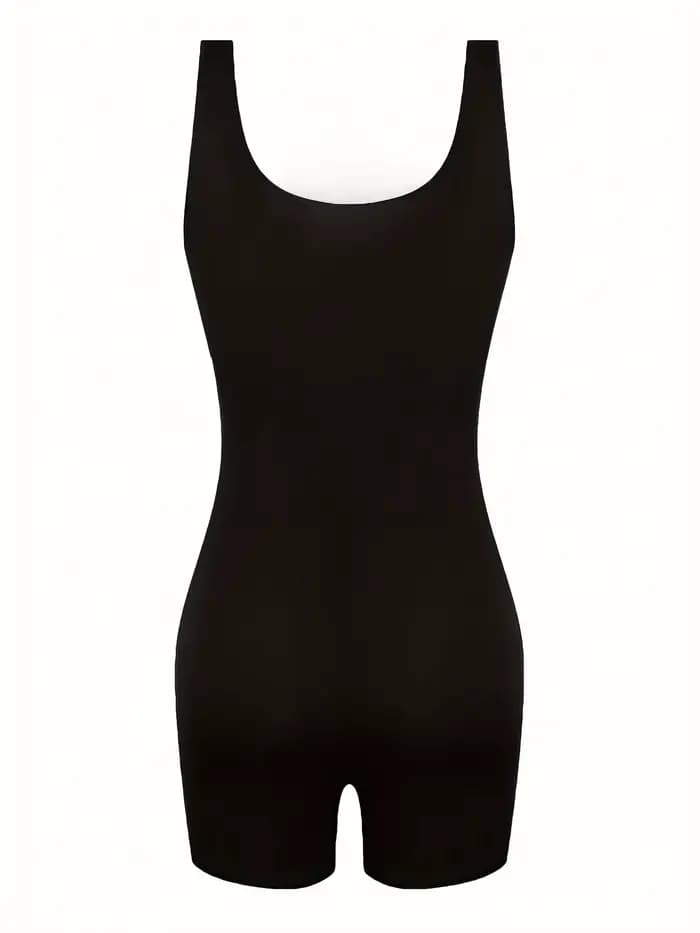 Combinaison sans manches, dos nu, sans gilet, transfrontalière, couleur unie, serré, exercice, Yoga, robes, vêtements, Shorts, Lingerie Jum