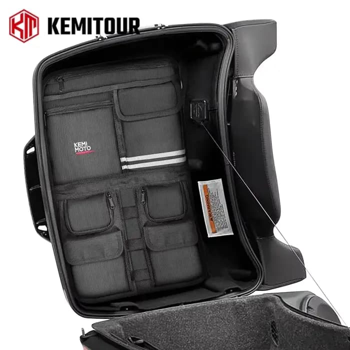 Sacs de rangement pour couvercle de sacoche de moto Road Glide