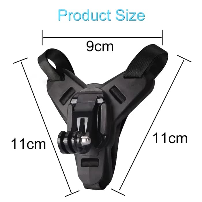 HONGDAK support de menton pour casque de moto pour GoPro Hero 11 10 9 8 7 6