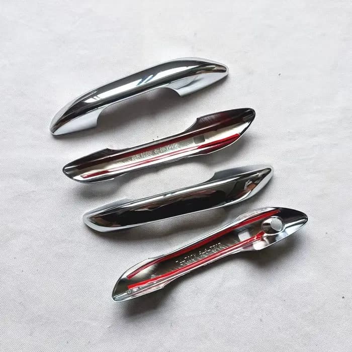 Couvercle de poignée de porte en plastique chromé, accessoires de voiture pour Hyundai i10 2020 2021 2022 2023