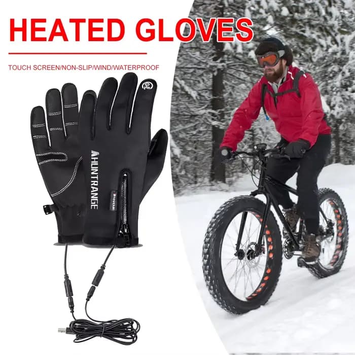 Gants chauffants USB, rechargeables