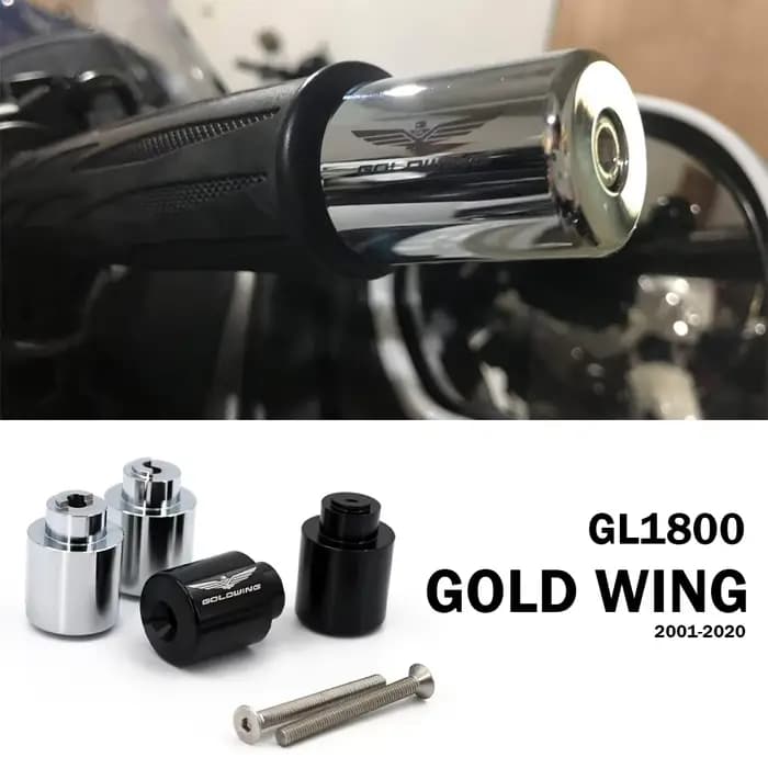 Accessoires Goldwing GL1800 Contrepoids de Guidon de Barre d'Extrémité pour Honda Gold Wing GL 1800 F6B 2001-2020