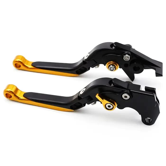 Levier d'embrayage de frein pliable et extensible pour moto