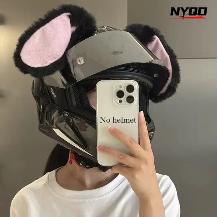 Décoration de casque de Moto