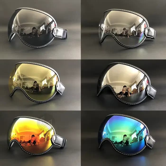 Visière de bouclier à bulles pour casque de Moto