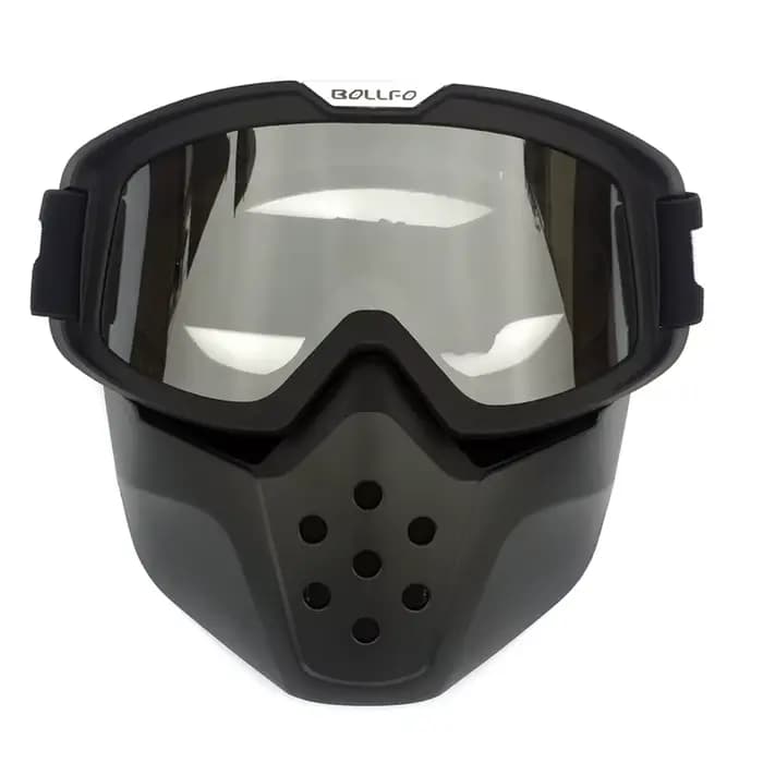 Nouveau chaud Vintage moto requin casque lunettes Motocross