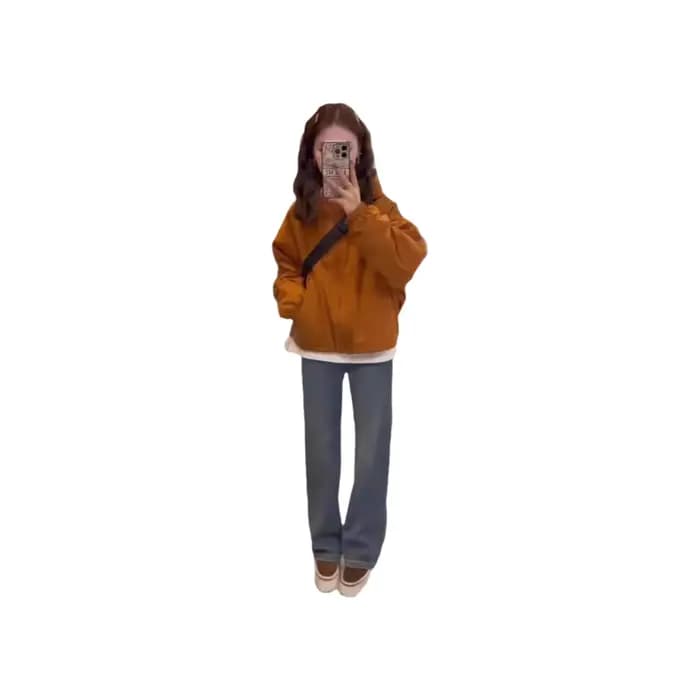 Veste à capuche pour femme, nouvelle collection printemps-automne, style tendance de la saison, coupe ample, sensation haut de gamme, petite taille, polyvalente, en polyester