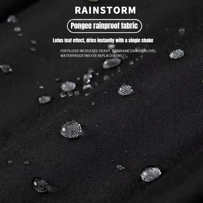 Combinaison de pluie pour moto de grande taille 6XL