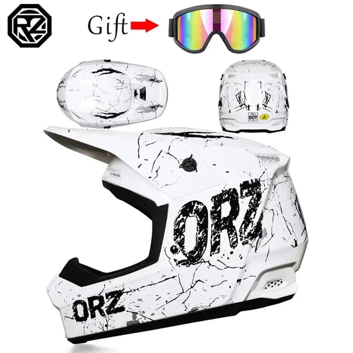 ORZ casque de moto enfants