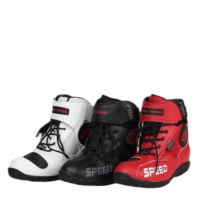 Bottes courtes de motard de saleté de motocross antidérapantes imperméables | Chaussures de Moto professionnelles