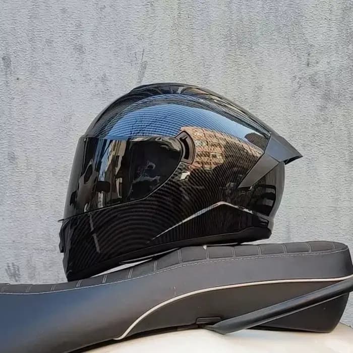 Casque de moto professionnel à double lentille