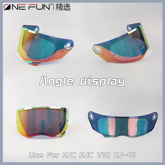 Visière de casque de moto HJ-41 pour HJC V10