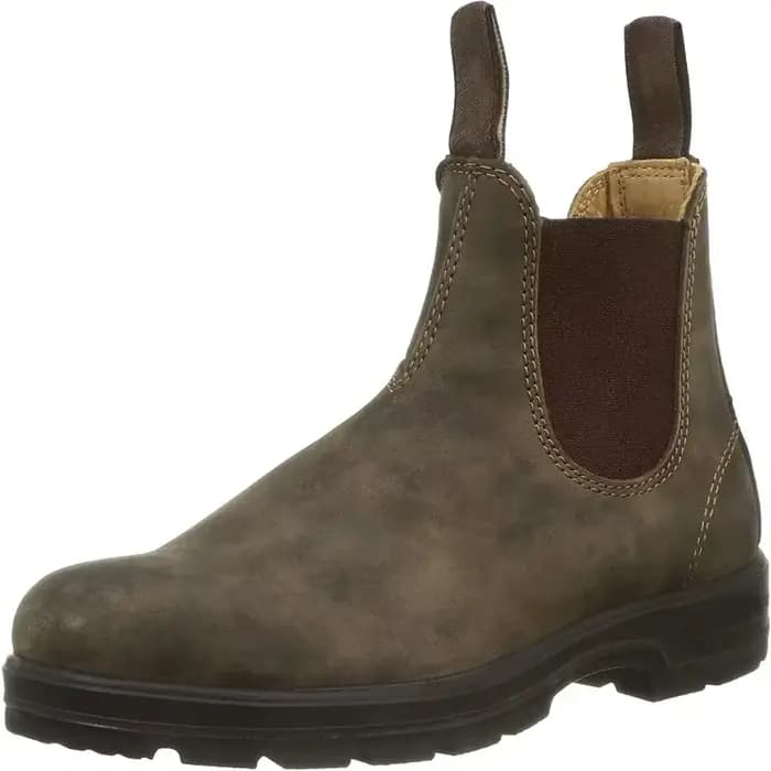 Bottes de rinçage en cuir rétro pour hommes