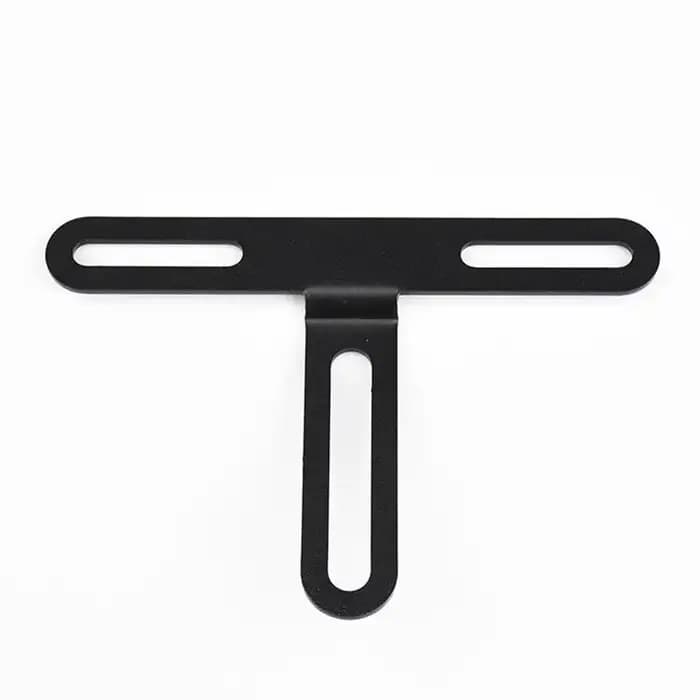 Support de plaque d'immatriculation en fer pour garde-boue de moto