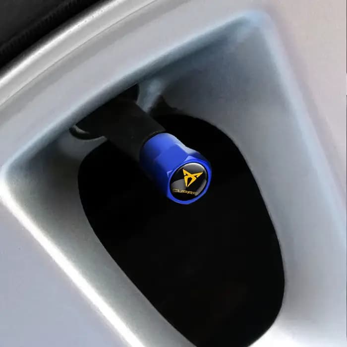 Capuchons de valve pour pneus de voiture, 4 pièces, accessoires à visser pour Seat Cupra FR Ateca Ibiza Cordoba Leon Exeo Altea Arona