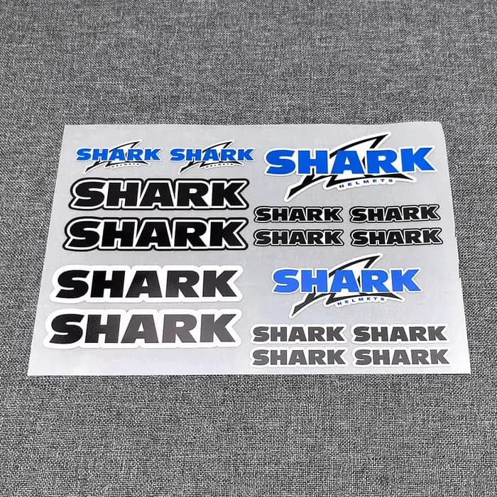Ensemble d'autocollants pour casque SHARK