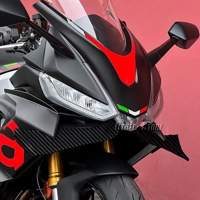 Kit d'ailes aérodynamiques, accessoires de moto, déflecteur d'air 3 couleurs, carénage avant pour Aprilia RS660 RS 660 rs660