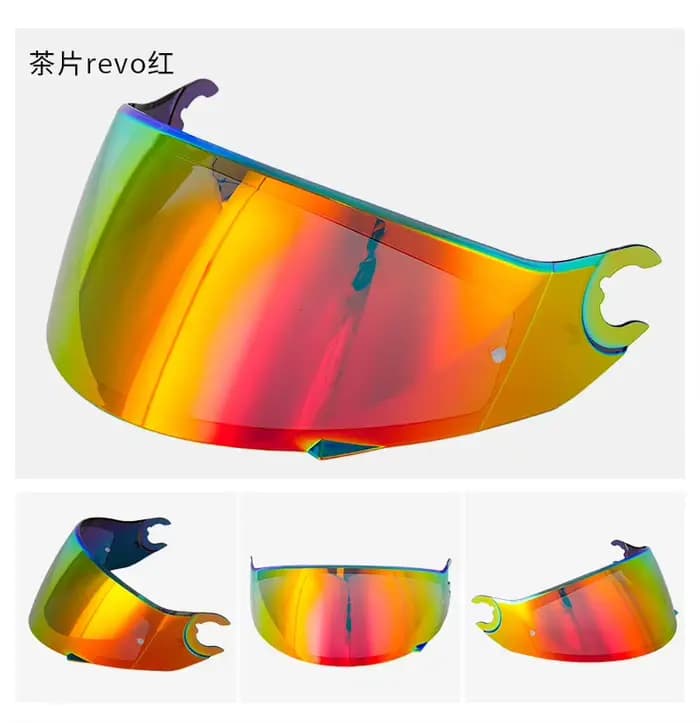 Visière de casque de moto pour Shark Skwal D-Skwal 2 Spartan Carbon