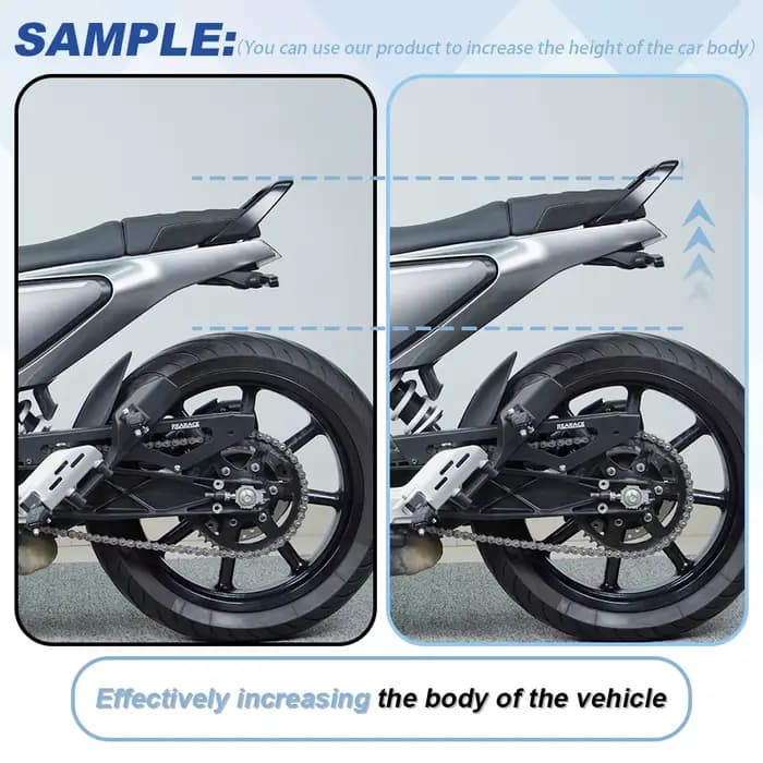 Kit de levage d'amortisseur arrière de moto