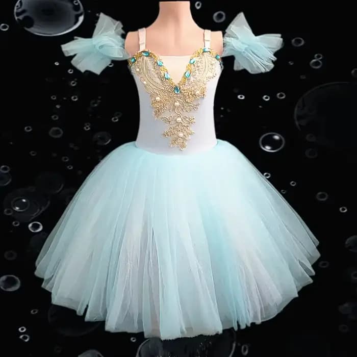 Robe de soirée d'été Ballet fille vêtements princesse danse bébé Costume tenue Tutu robes filles Robe Fille