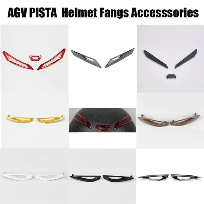 AGV K1 casque évent accessoires Fitfor Casco Moto AGV PISTA GPR GPRR haut évent bouche crocs serrure Capacete De Moto pièces accessoires