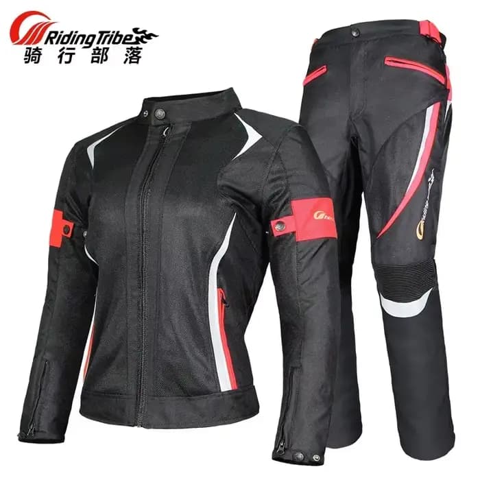 Femme Veste Moto Hurbike Équitation Armure Manteau De Protection D'été Imperméable Dame Fille Vêtements Anti-collision imbibé JK-52