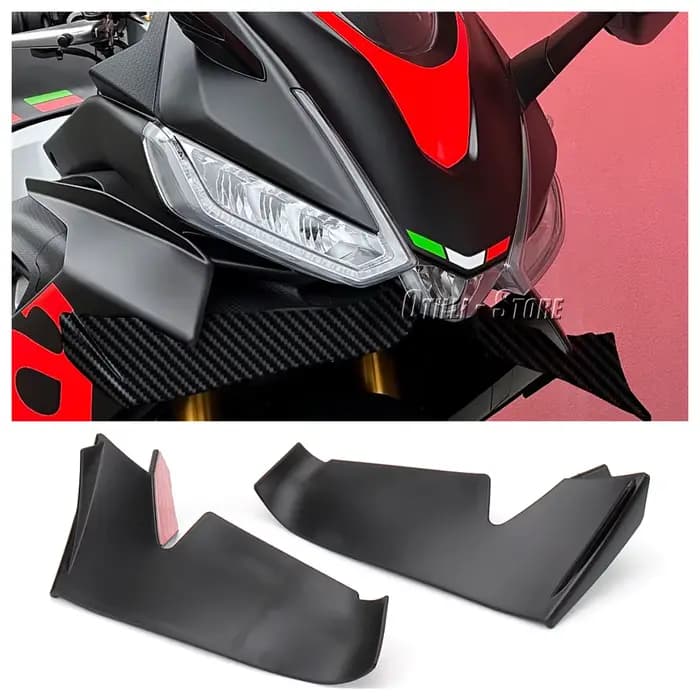 Kit d'ailes aérodynamiques, accessoires de moto, déflecteur d'air 3 couleurs, carénage avant pour Aprilia RS660 RS 660 rs660