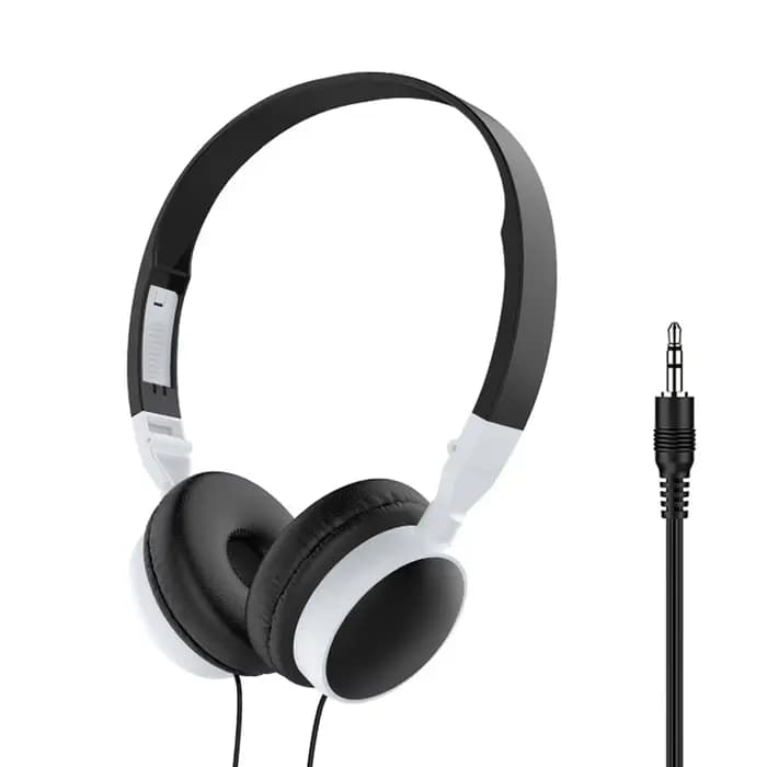 Casque filaire pliable universel, écouteurs de musique stéréo basse, PC, smartphones MP3, mode, 3.5mm