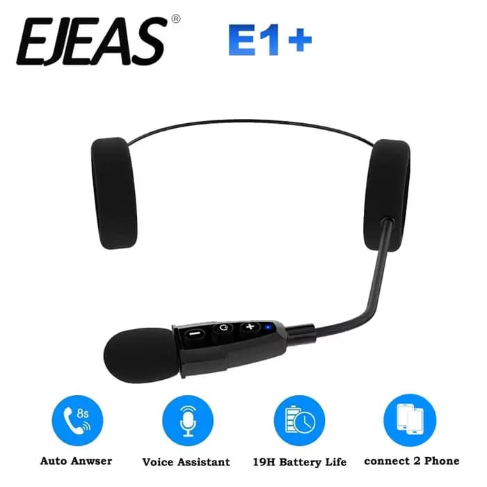 EJEAS E1 + casque de moto