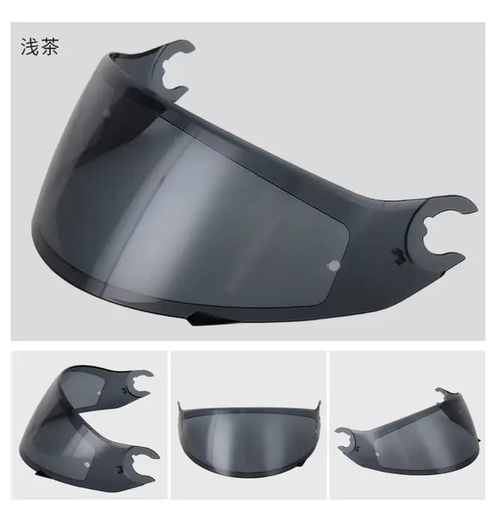 Visière de casque de moto pour Shark Skwal D-Skwal 2 Spartan Carbon