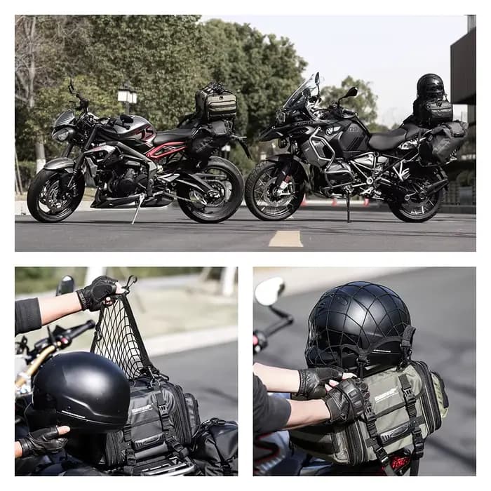 Rhinowalk – filet élastique pour casque de moto