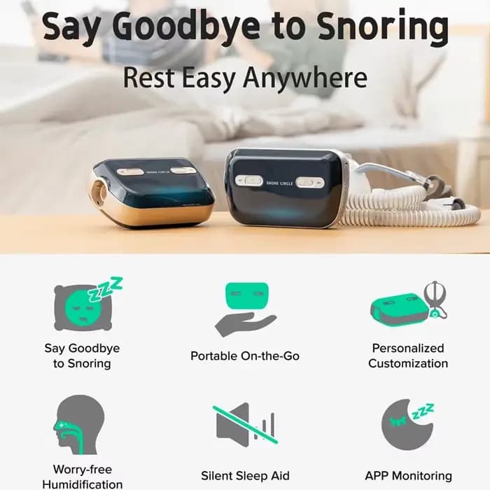 Inhibiteur de réduction du sommeil portable, Bluetooth, CPI, prévention de l'apnée, portable, maison, médical, anti-gribouillage, mini poche, vaccination