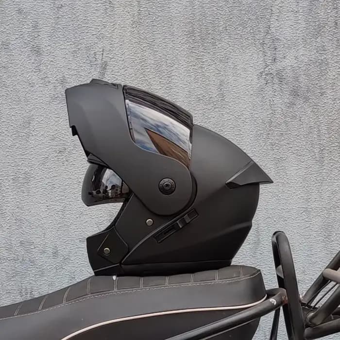 ORZ dernier casque de moto à rabat modulaire de sécurité approuvé DOT Voyage course